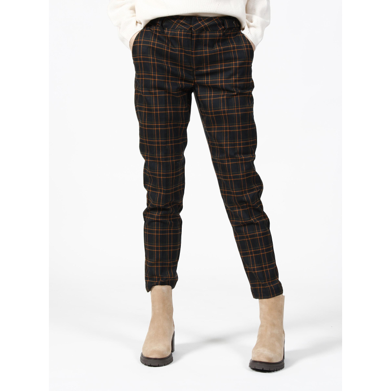 Chino slim cropped bleu marine femme - Salsa