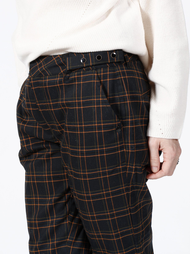 Chino slim cropped bleu marine femme - Salsa