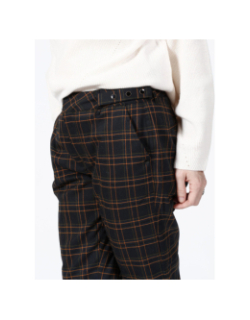 Chino slim cropped bleu marine femme - Salsa