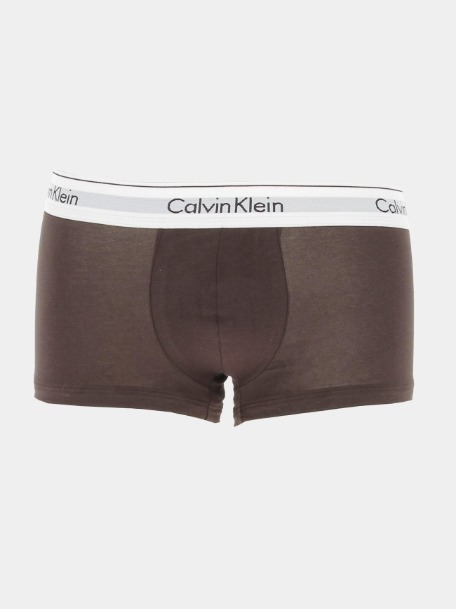 Pack 3 boxers taille basse noir/marron homme - Calvin Klein