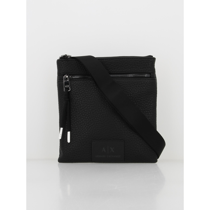 Sacoche messenger noir homme - Armani Exchange
