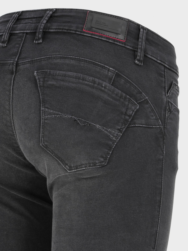 Jean skinny wonder noir femme - Salsa