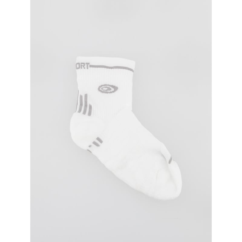 Socquettes de running marathon blanc - Bv Sport
