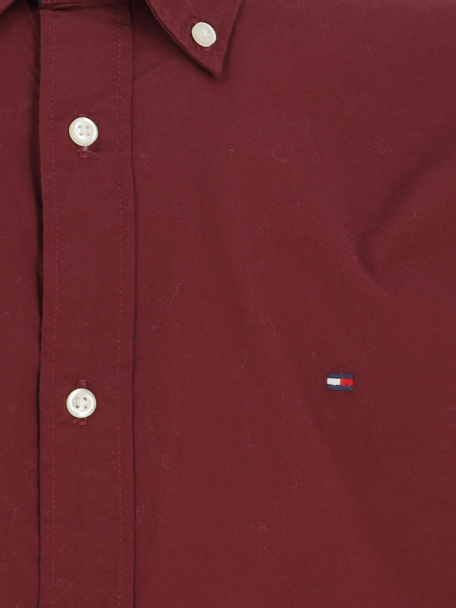 Chemise natural soft bordeaux homme - Tommy Hilfiger