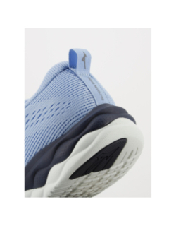 Chaussures de running wave revolt bleu femme - Mizuno