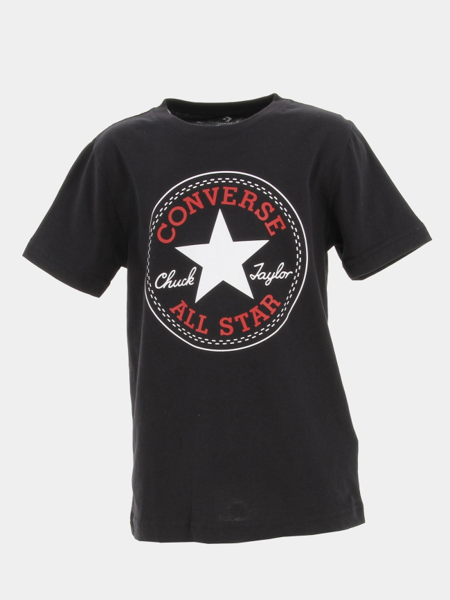 T-shirt chuck patch noir enfant - Converse