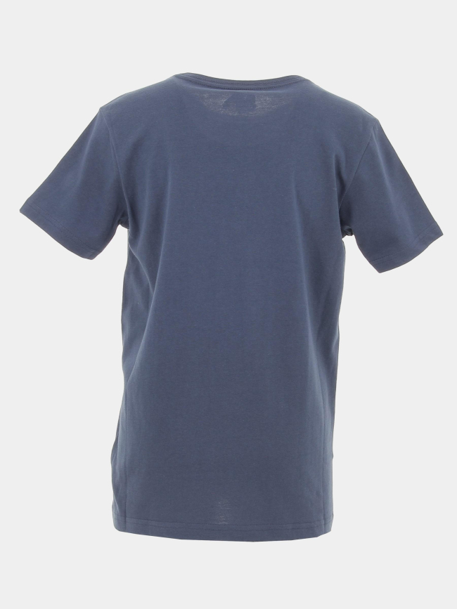 T-shirt smoke signal flaxton bleu marine garçon - Quiksilver