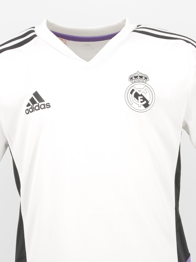 Maillot de football real madrid blanc enfant - Adidas