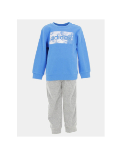 Survêtement sweat jogging bleu enfant - Adidas