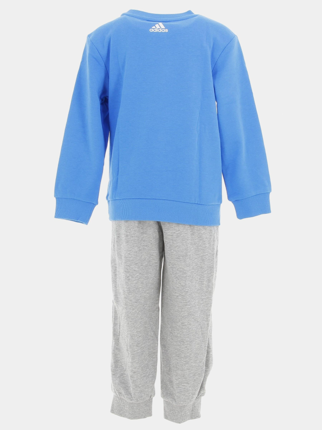 Survêtement sweat jogging bleu enfant - Adidas