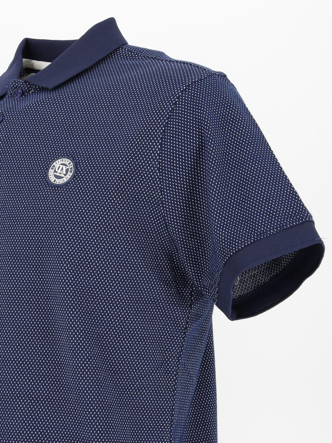 Polo baky indigo bleu homme - Deeluxe