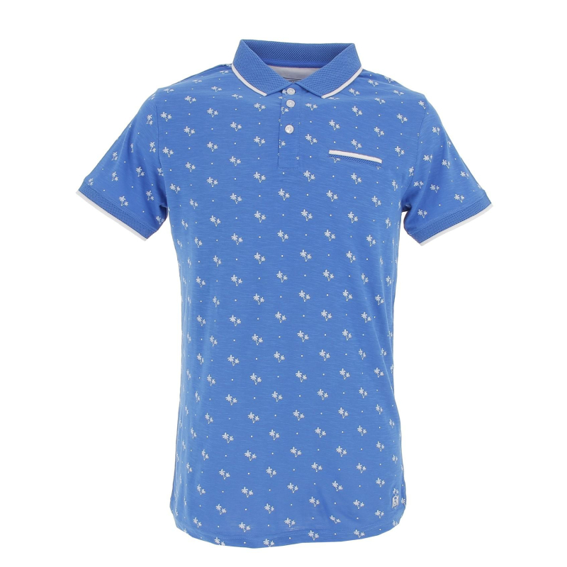 Polo playa bleu homme - La Maison Blaggio