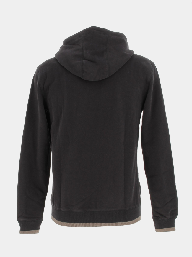 Sweat zippé à capuche giclass gris homme - Teddy Smith