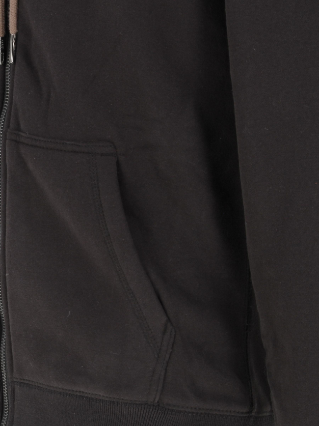 Sweat zippé à capuche giclass gris homme - Teddy Smith