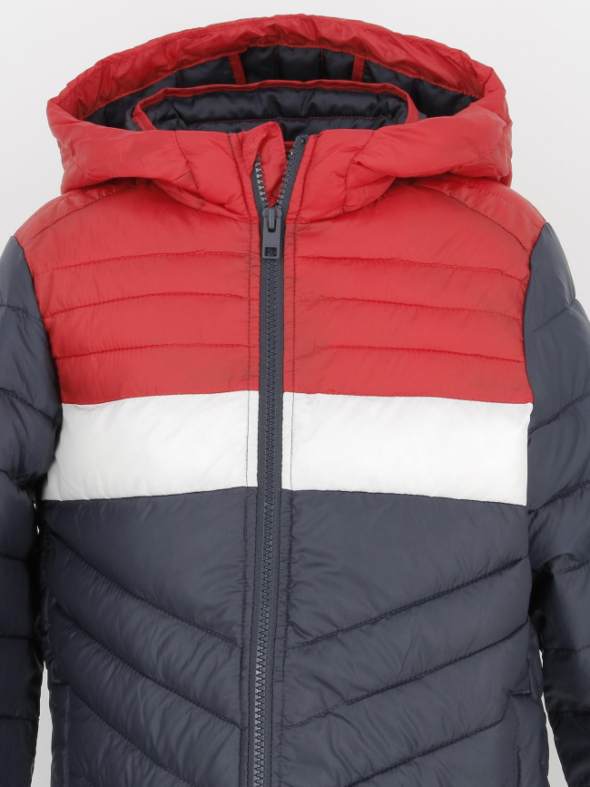 Doudoune à capuche hero bleu marine garçon - Jack & Jones