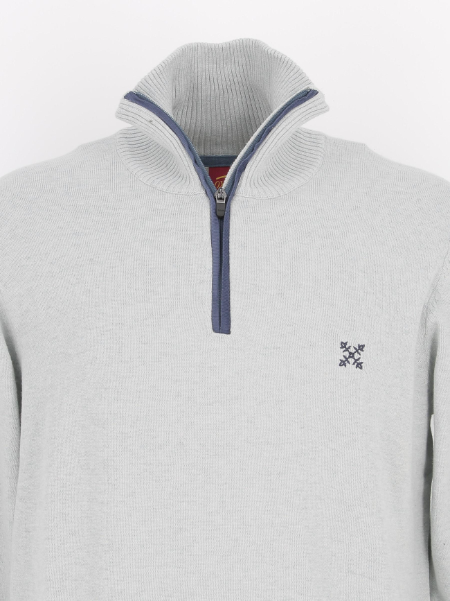 Pull col camionneur bleu homme - Oxbow