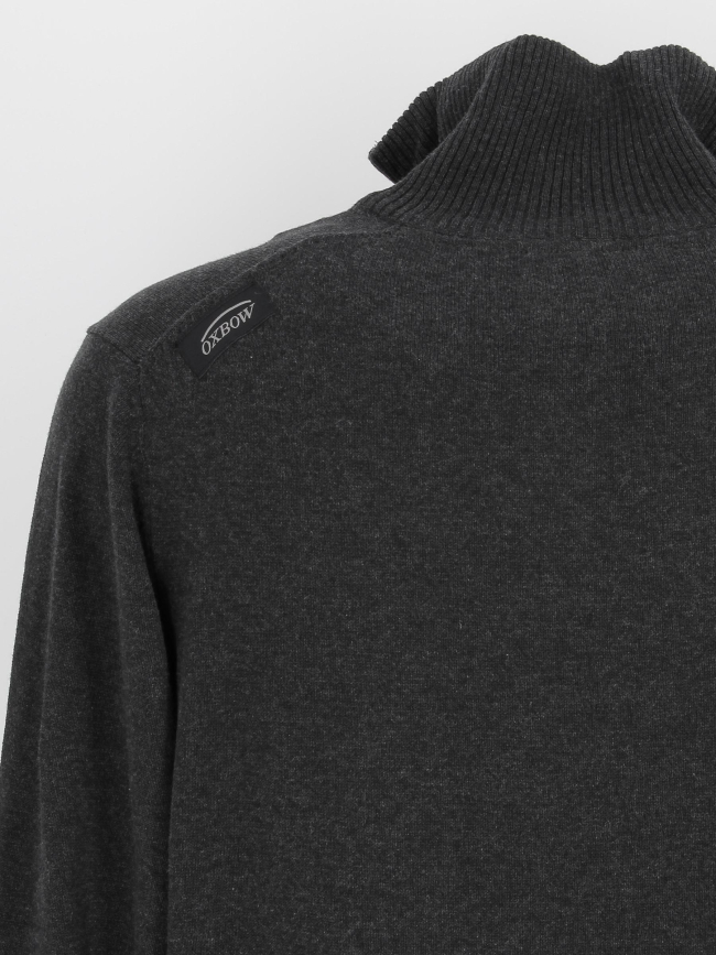 Pull col camionneur noir homme - Oxbow