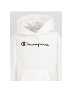 Sweat à capuche hooded blanc enfant - Champion