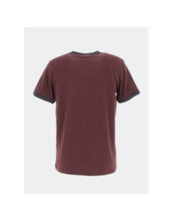 T-shirt vintage ringer bordeaux homme - Superdry