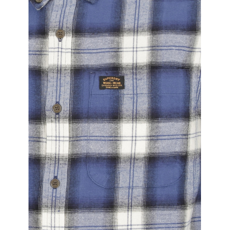 Homme - Chemise De Bûcheron En Coton à Manches Longues Rouge Buckshot à