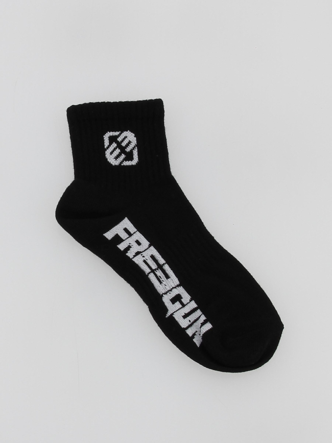 Pack 3 paires chaussettes noir enfant - Freegun