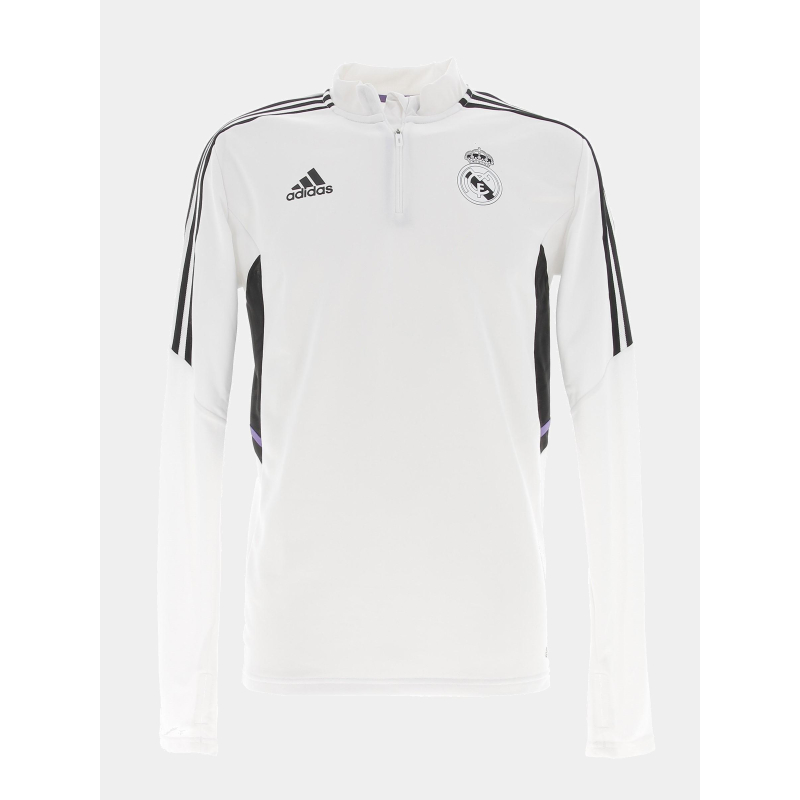Sweat de football real madrid blanc homme - Adidas