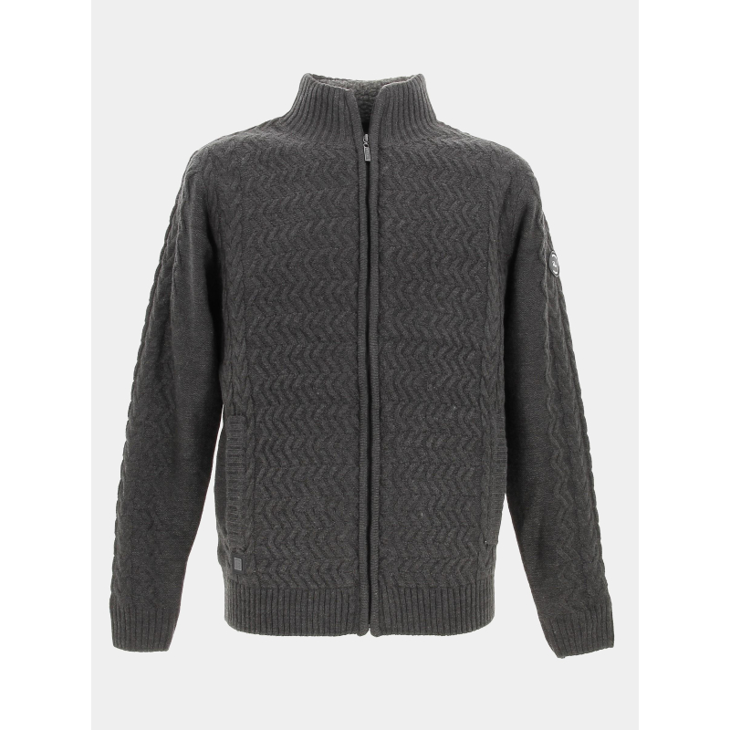 Gilet sherpa gris homme - Rms 26