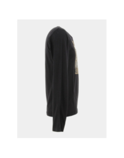 T-shirt manches longues mozzb12 noir garçon - Kaporal