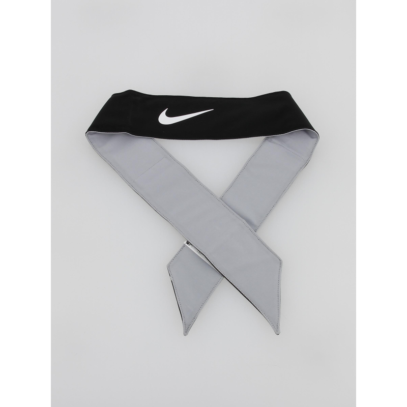 Bandeau éponge de tennis à nouer headband noir - Nike