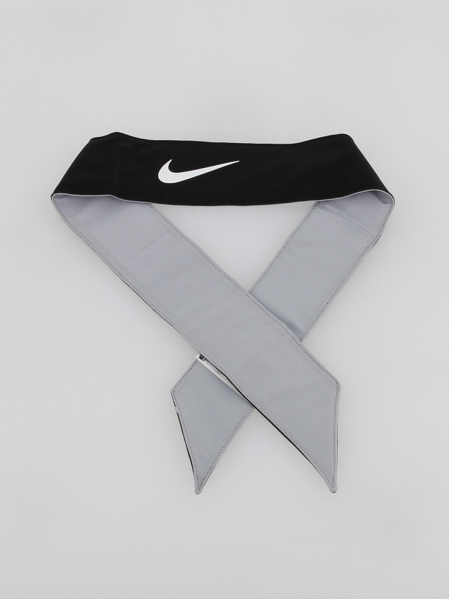 Bandeau éponge de tennis à nouer headband noir - Nike