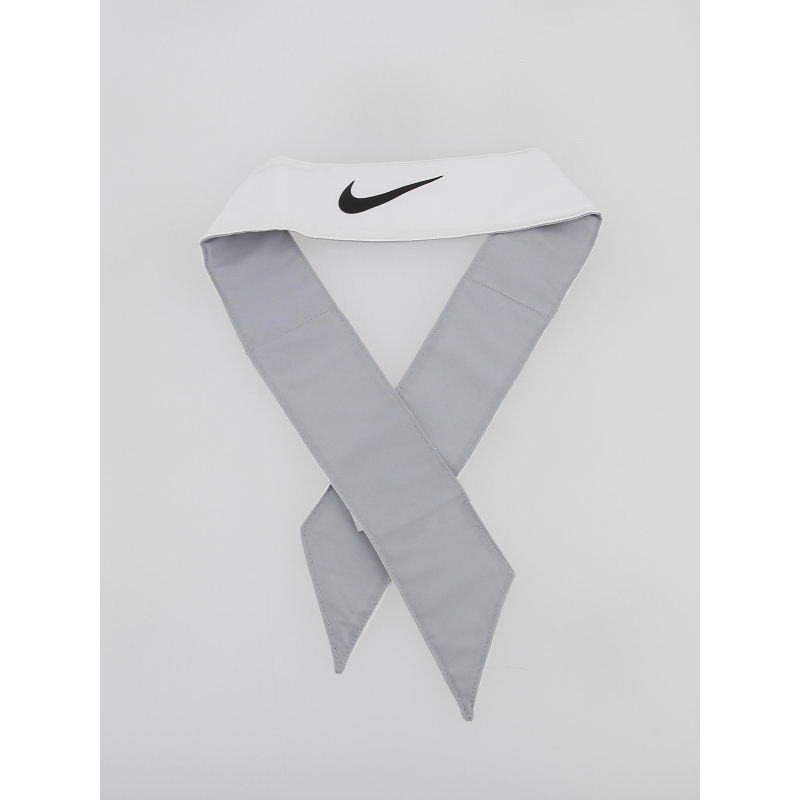 Bandeau éponge de tennis à nouer headband blanc - Nike