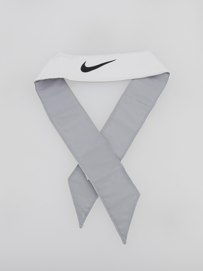 Bandeau éponge de tennis à nouer headband blanc - Nike