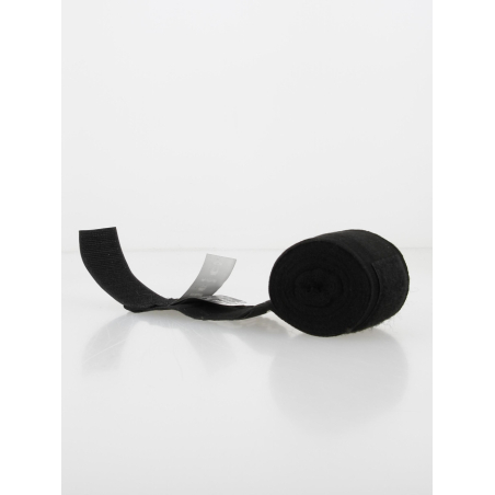 Venum Kontact Bandes De Boxe 4m - Noir/Or, Coton Élastique - Paire
