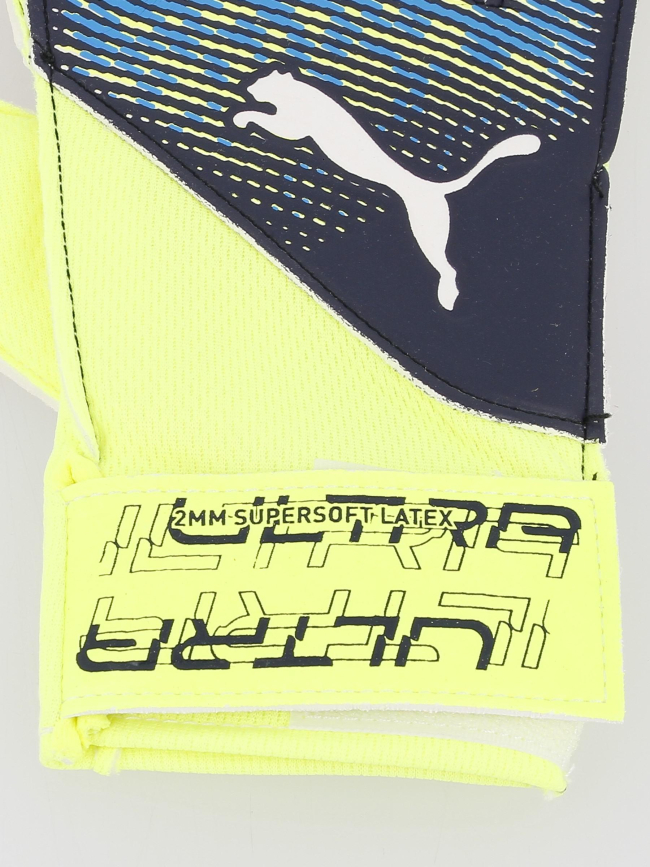 Gants de football ultra grip vert fluo - Puma