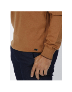 Pull brent camel homme - Izac