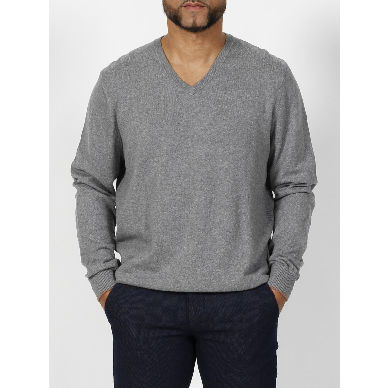 Pull brent gris homme - Izac