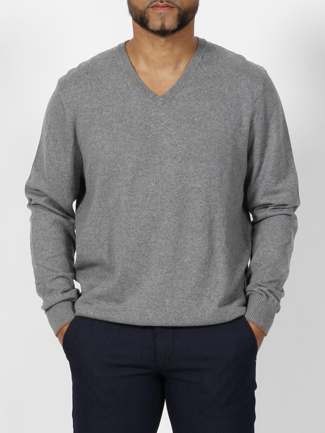 Pull brent gris homme - Izac