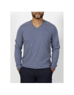 Pull brent bleu indigo homme - Izac