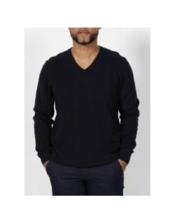 Pull brent bleu marine homme - Izac