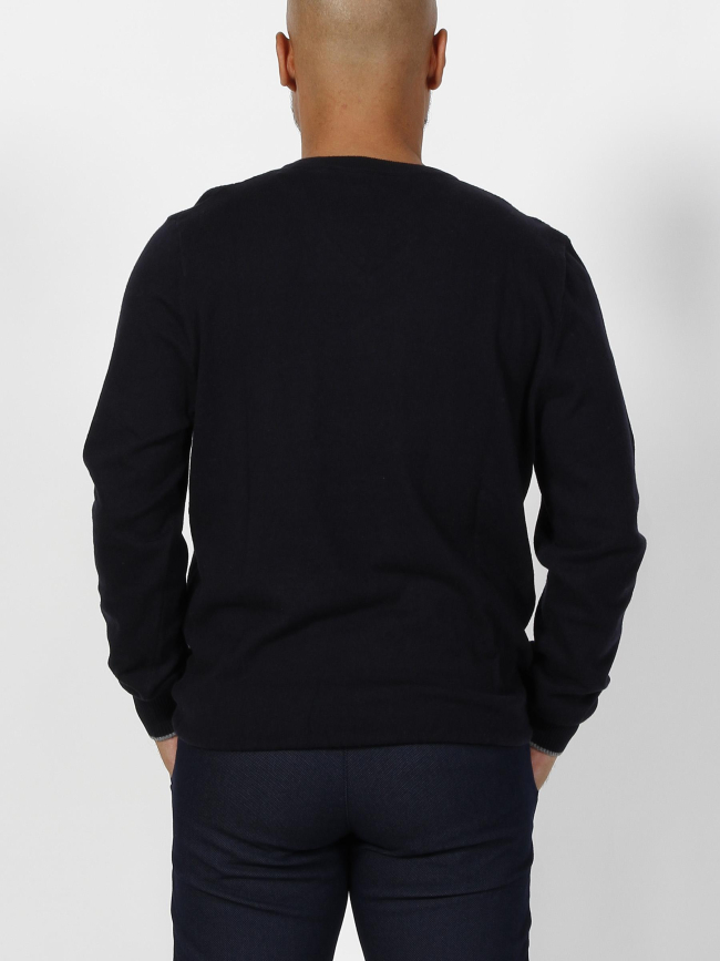 Pull brent bleu marine homme - Izac