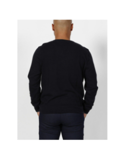Pull brent bleu marine homme - Izac