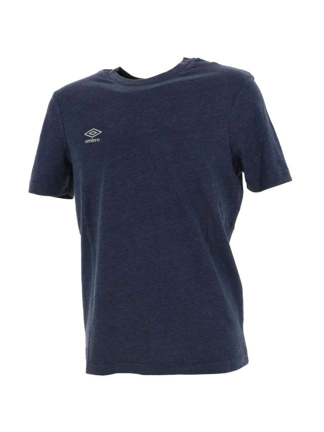T-shirt logo brodé bleu marine homme - Umbro