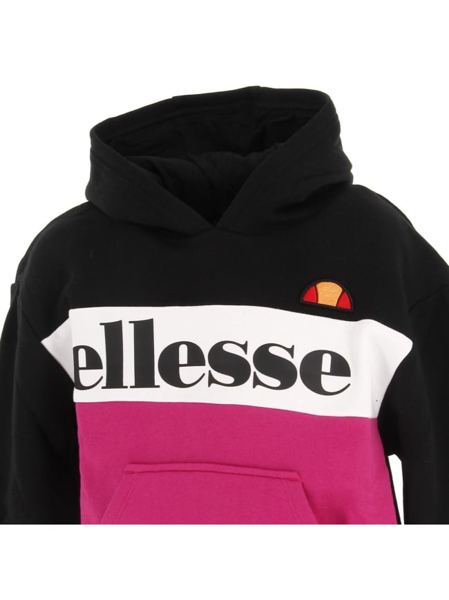 Sweat à capuche chelina rose fille - Ellesse