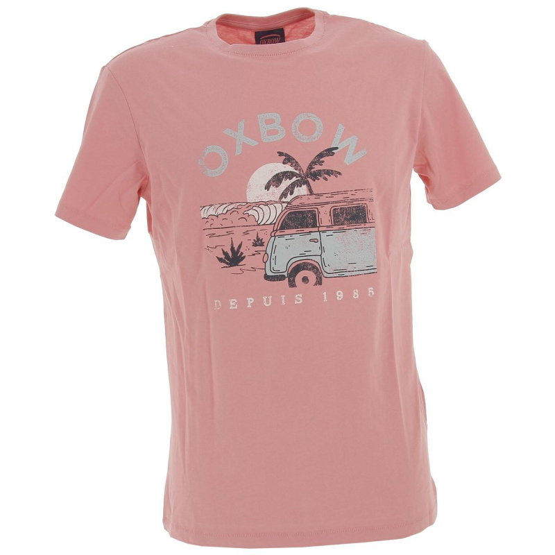 T-shirt tepask van rose homme - Oxbow