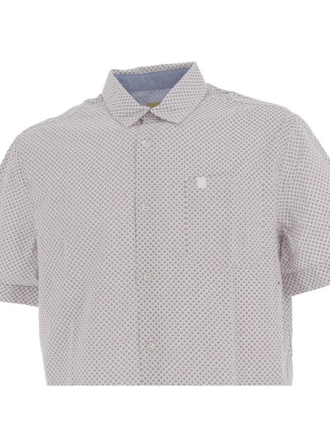 Chemise manches courtes chisto bleu homme - Oxbow