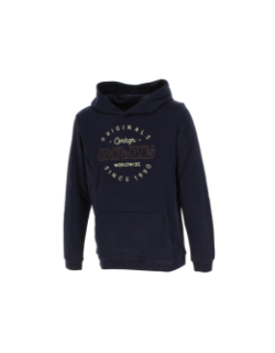 Sweat à capuche surface bleu marine garçon - Jack & Jones