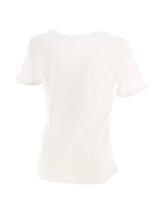 T-shirt molly blanc femme - Only