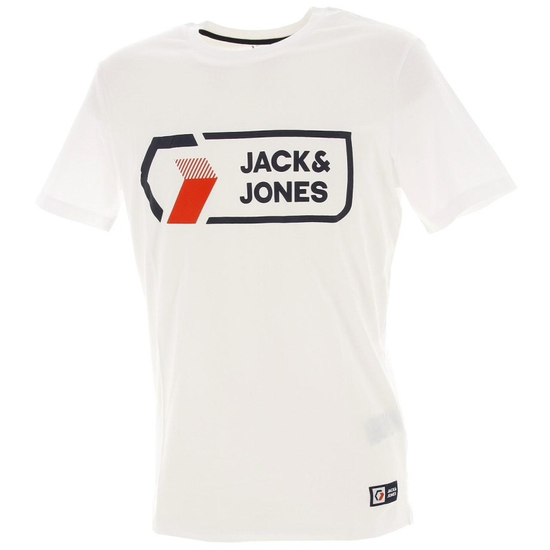 T-shirt logan blanc homme - Jack & Jones