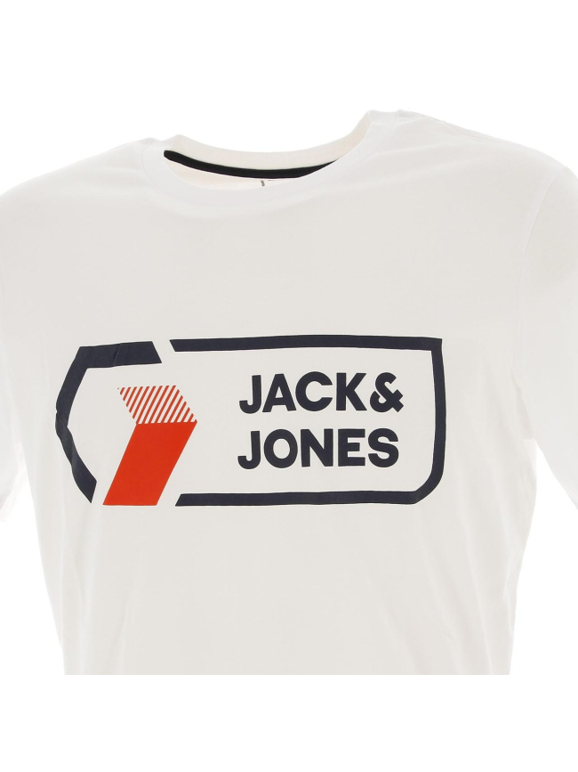 T-shirt logan blanc homme - Jack & Jones