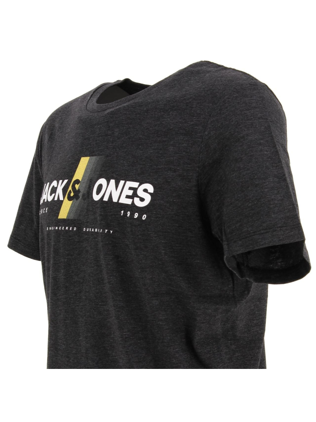 T-shirt connor noir homme - Jack & Jones